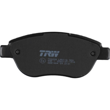 TRW Bremsbelagsatz, Scheibenbremse COTEC GDB1464