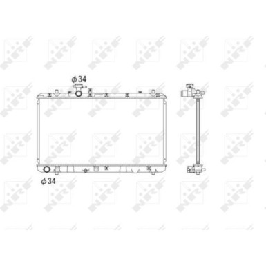 53581 Kühler, Motorkühlung