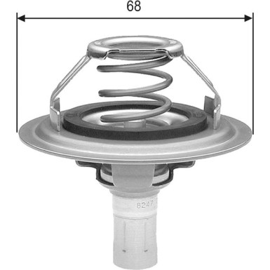 Gates | Thermostat, Kühlmittel | TH23080G1
