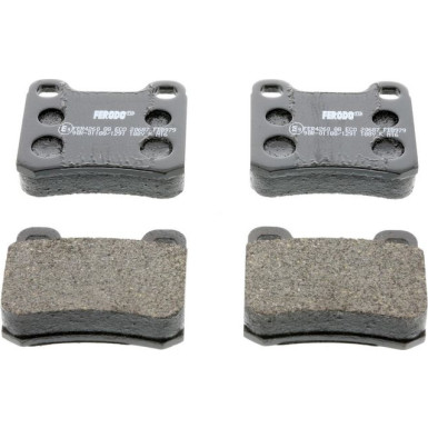 Ferodo Bremsbelagsatz, Scheibenbremse PREMIER ECO FRICTION FDB979