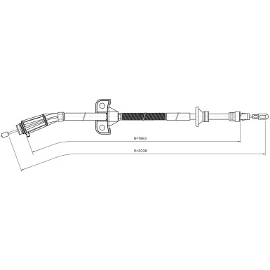 10.8070 Seilzug, Feststellbremse
