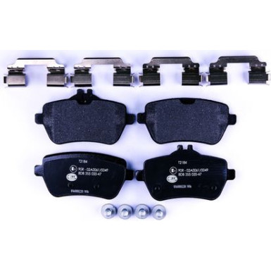 8DB 355 020-471 Bremsbelagsatz, Scheibenbremse