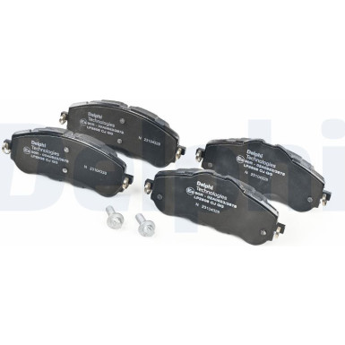 LP2506 Bremsbelagsatz, Scheibenbremse