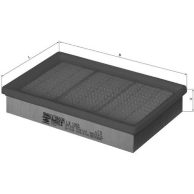 LX 1053 Luftfilter