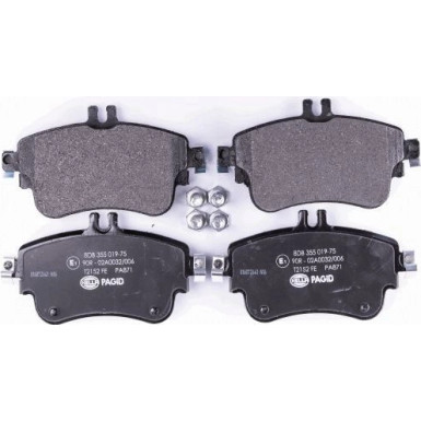Hella Pagid | Bremsbelagsatz, Scheibenbremse | 8DB 355 019-751