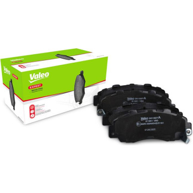 Valeo Bremsbelagsatz, Scheibenbremse EXPERT 301627A