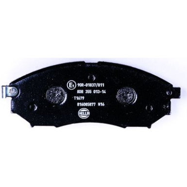 Hella Pagid | Bremsbelagsatz, Scheibenbremse | 8DB 355 013-141