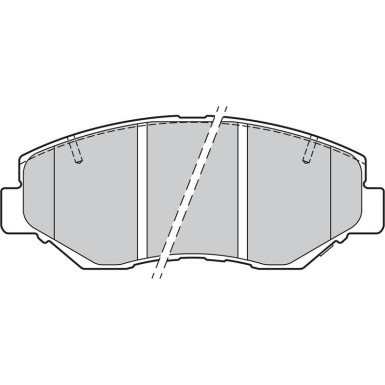 301757 Bremsbelagsatz, Scheibenbremse ESSENTIAL