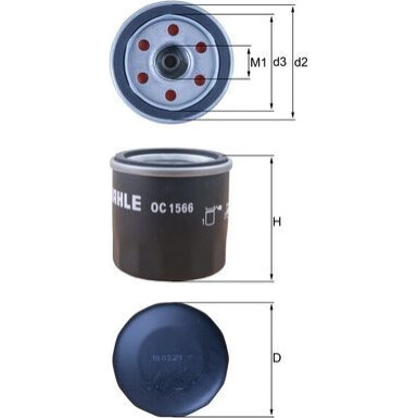 OC 1566 Ölfilter
