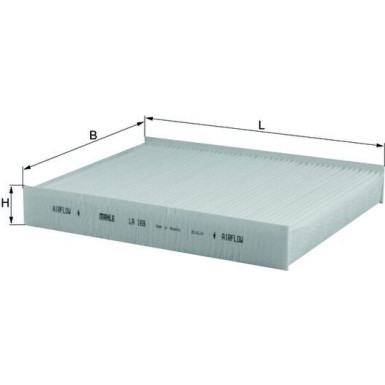 LA 169 Filter, Innenraumluft LA 169 Filter, Innenraumluft