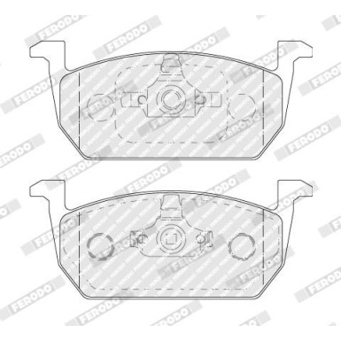FDB5069 Bremsbelagsatz, Scheibenbremse PREMIER ECO FRICTION