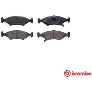 Brembo | Bremsbelagsatz, Scheibenbremse | P 30 062