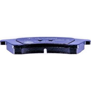 Hella | Bremsbelagsatz, Scheibenbremse | 8DB 355 014-491