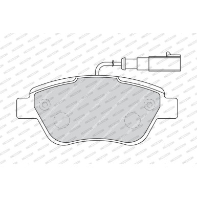 FDB1946 Bremsbelagsatz, Scheibenbremse PREMIER ECO FRICTION