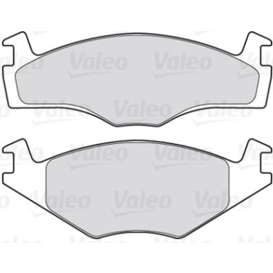 Valeo | Bremsbelagsatz, Scheibenbremse | 301124