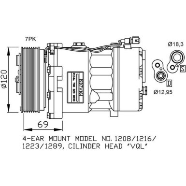 32268 Kompressor, Klimaanlage