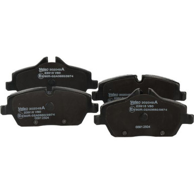 Valeo | Bremsbelagsatz, Scheibenbremse | 302049A