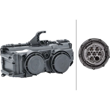 Hella | Hauptscheinwerfer | 1LB 247 011-081