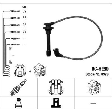 8379 Zündleitungssatz