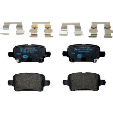 8DB 355 024-911 Bremsbelagsatz, Scheibenbremse