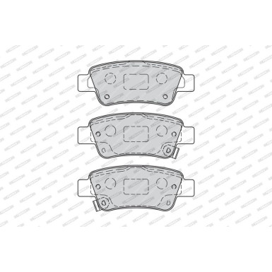 FDB4233 Bremsbelagsatz, Scheibenbremse PREMIER ECO FRICTION