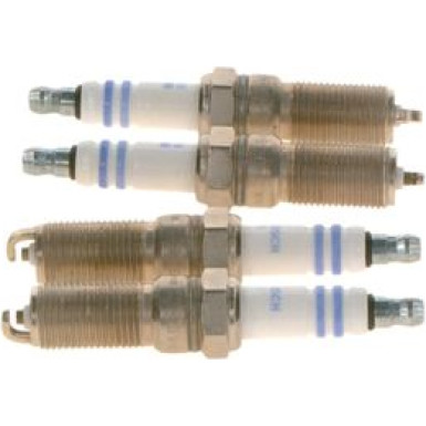 4x BOSCH Zündkerze 0 242 229 902 Nickel