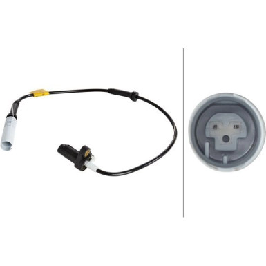 Hella | Sensor, Raddrehzahl | 6PU 009 106-041