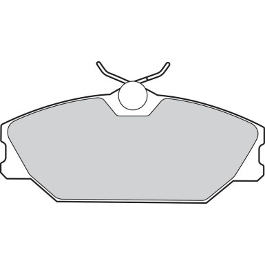 Valeo | Bremsbelagsatz, Scheibenbremse | 301473