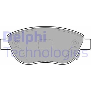 LP1990 Bremsbelagsatz, Scheibenbremse