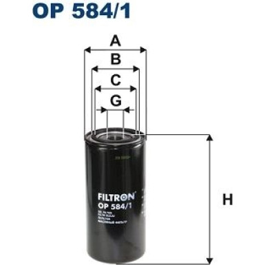 OP 584/1 Ölfilter
