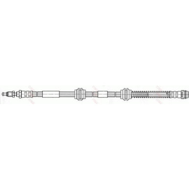 TRW | Bremsschlauch | PHD558