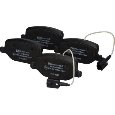 Valeo | Bremsbelagsatz, Scheibenbremse | 302766A