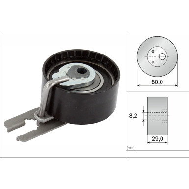 531 0555 10 Spannrolle, Zahnriemen