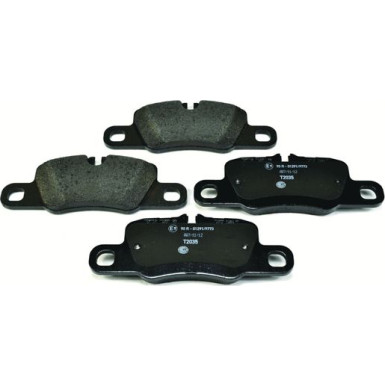 Hella | Bremsbelagsatz, Scheibenbremse | 8DB 355 015-651