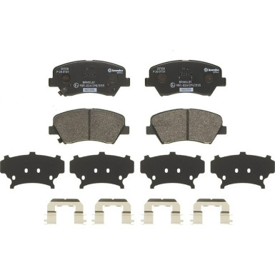 Brembo Bremsbelagsatz, Scheibenbremse XTRA LINE P 30 073X