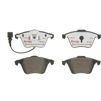 Brembo Bremsbelagsatz, Scheibenbremse XTRA LINE P 85 129X