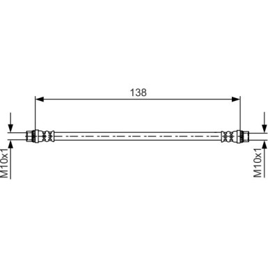 1 987 481 625 Bremsschlauch