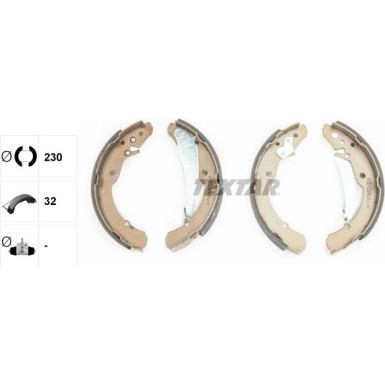 91052400 Bremsbackensatz