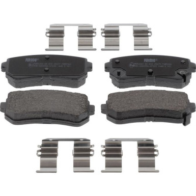 FDB5066 Bremsbelagsatz, Scheibenbremse PREMIER ECO FRICTION