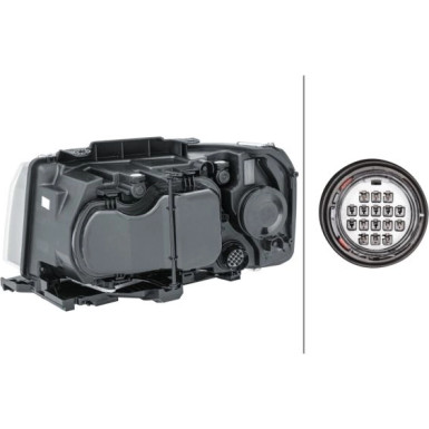 Hella | Hauptscheinwerfer | 1EL 354 025-061