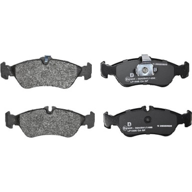 LP1596 Bremsbelagsatz, Scheibenbremse