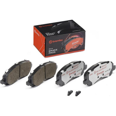 Brembo Bremsbelagsatz, Scheibenbremse XTRA LINE P 54 030X