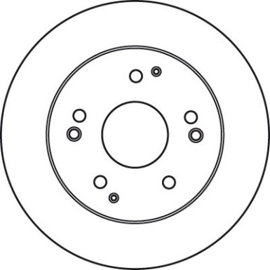 TRW | Bremsscheibe | DF6026
