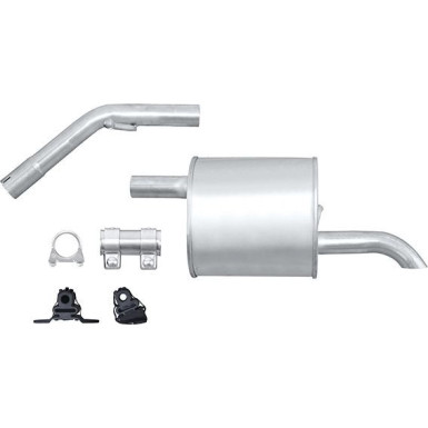 Hella | Endschalldämpfer | 8LD 366 032-781