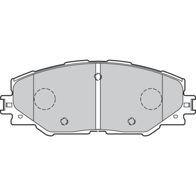 Valeo Bremsbelagsatz, Scheibenbremse ESSENTIAL 301078