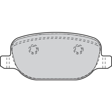 Valeo Bremsbelagsatz, Scheibenbremse ESSENTIAL 302112