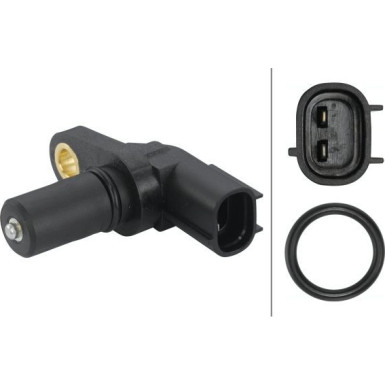 Hella | Drehzahlsensor, Automatikgetriebe | 6PU 009 145-191