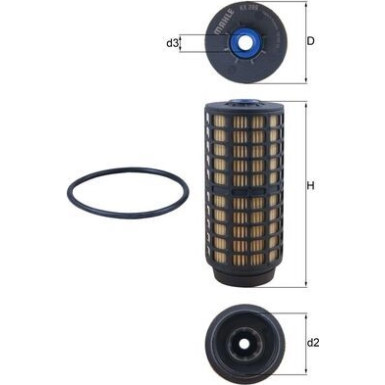 Knecht | Kraftstofffilter | KX 399D