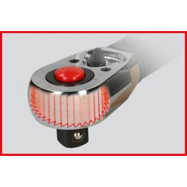 KS Tools | Drehmomentschlüssel-Satz | 1/2" Ratschen-Drehmomentschlüssel, 40-200Nm | 516.1542