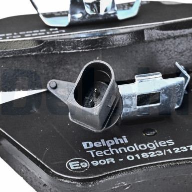 Delphi | Bremsbelagsatz, Scheibenbremse | LP1922